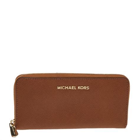 Michael Kors wallet brown leather